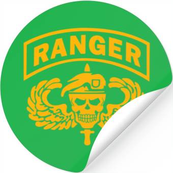 Discover US Army Ranger Skull Stickers