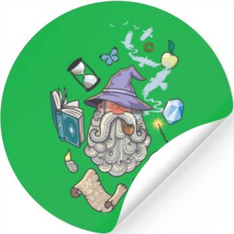 Discover Wizard Stickers