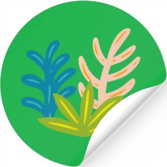 Discover Plants Stickers