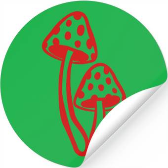 Discover Mushrooms Stickers