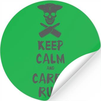 Discover keep calm pirate Stickers