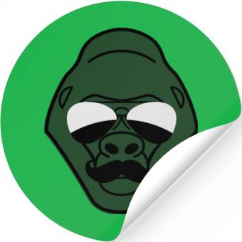 Discover party monkey Stickers