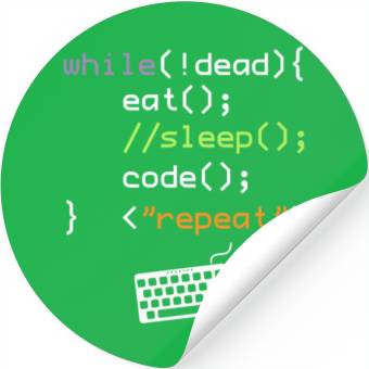 Discover Computer Science Programmer Stickers