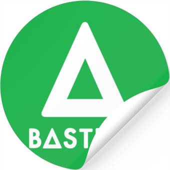 Discover Bastille Rock Band Triangle Logo Stickers