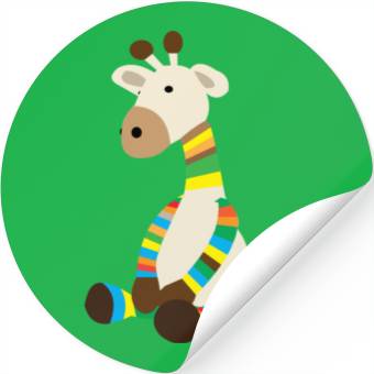 Discover Giraffe Stickers
