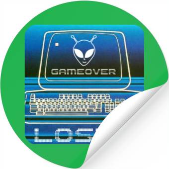 Discover Game Over, Loser Stickers