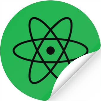 Discover Atom Icon 2 Stickers