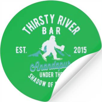 Discover Thirsty River Bar Stickers