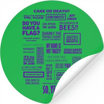 Discover cake or death Stickers