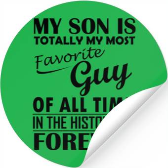 Discover My Son Forever Stickers