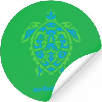 Discover Turtle Koo Koo Kachoo Stickers