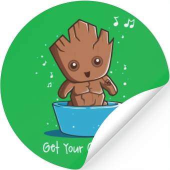 Discover Get Your Groot On Stickers