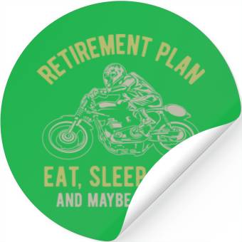 Discover Motorcycle Retirement Plan Stickers