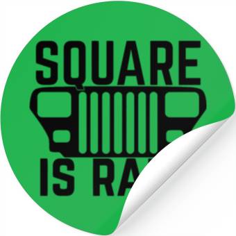 Discover Square is Rare Jeep Stickers