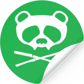 Discover Panda Vampire Skull Stickers