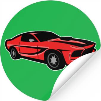 Discover American Muscle Car Stickers