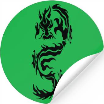 Discover Dragon tribal Stickers