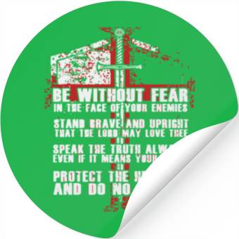 Discover Templar - the knights templar code Stickers