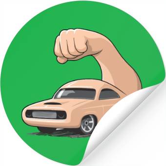 Discover Muscle Car Stickers