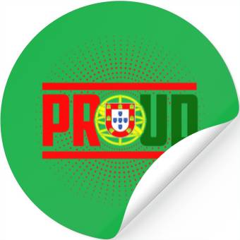 Discover Proud Portugal Stickers