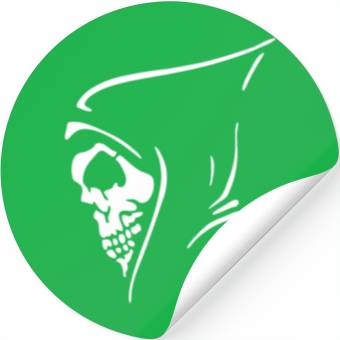 Discover Death Skull Stickers