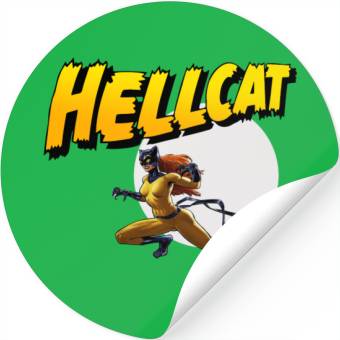 Discover Mens Marvel Hell Cat Hella Cat Hellcat New cat Stickers