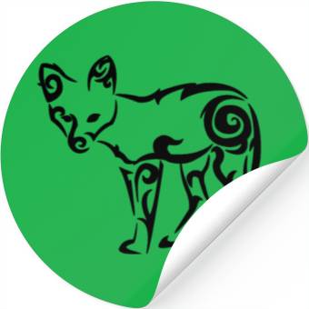 Discover Tribal Fox Stickers