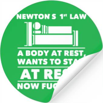 Discover Newton's law Stickers
