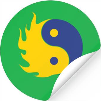 Discover Ying Yang Stickers