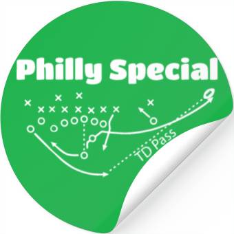 Discover philly special game Stickers