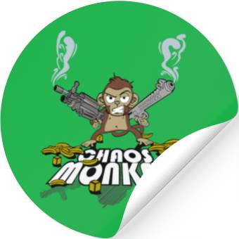 Discover Chaos Monkey Stickers