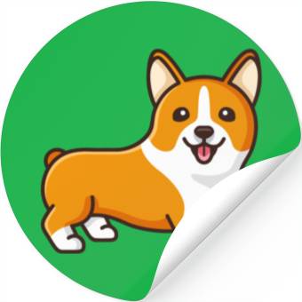 Discover Corgi Stickers