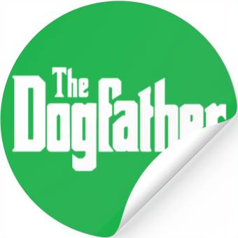 Discover dog father Stickers