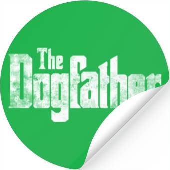 Discover dog father Stickers