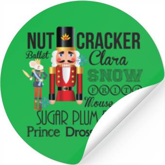 Discover Nutcracker Ballet Stickers - Dance