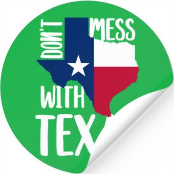 Discover Texas Stickers