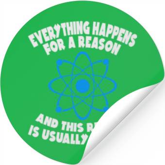 Discover Physics Reason Stickers