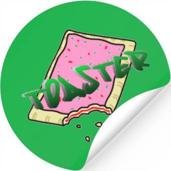 Discover Toaster's Midnight Snack Stickers