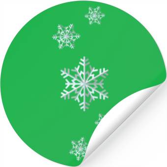 Discover Snowflakes Stickers