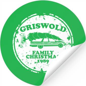 Discover Griswold Christmas Vacation Stickers