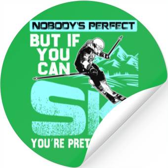 Discover Skiing Stickers