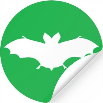 Discover Bat Stickers