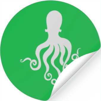 Discover octopus Stickers