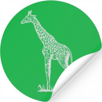 Discover giraffe Stickers
