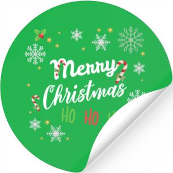 Discover Merry Christmas Stickers