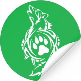 Discover Wolf Native American T Tattoo Stickers