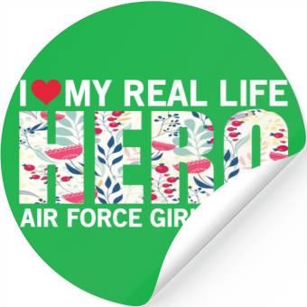 Discover Air force Girlfriend Stickers!