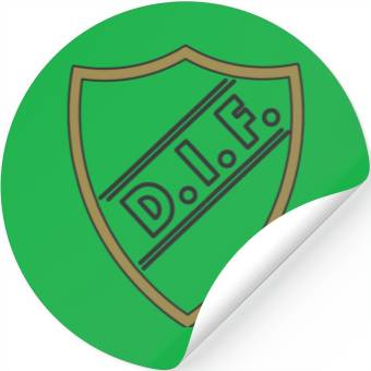 Discover DIF Gold Stickers