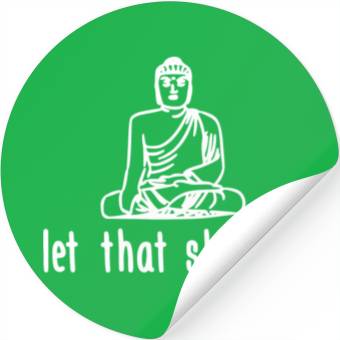 Discover let that shit go Stickers
