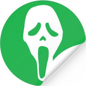 Discover Scream Ghostface Fan Stickers